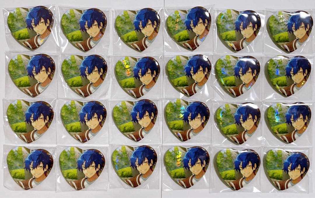 【即購入可】あんスタ 心光印彩 缶バッジ ジュン 24点 コレクション缶バッジ［2024 Jun.］-Casual Side-（BOX） – pattythree