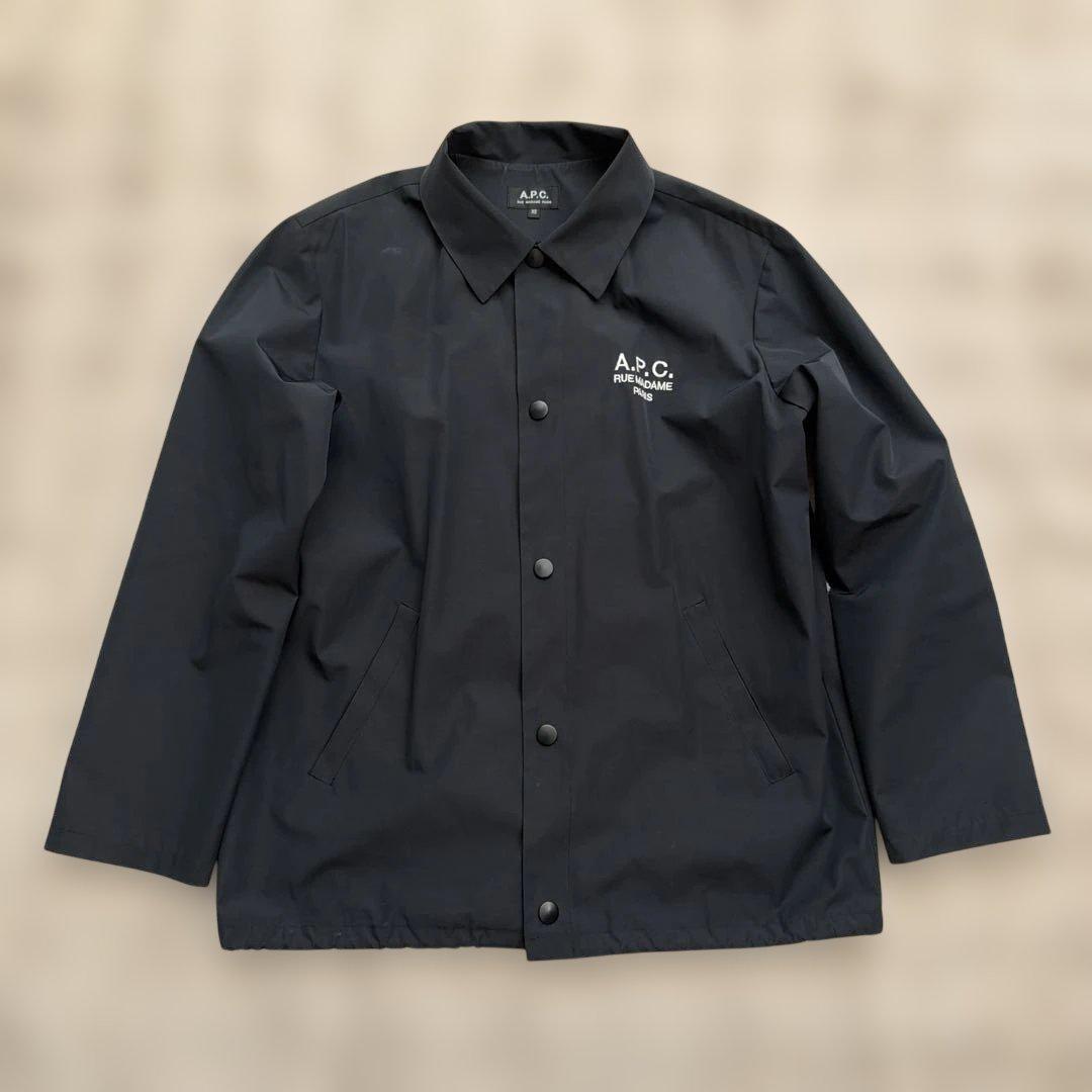 A.P.C. アーペーセー RAYMOND コーチジャケット ブラック XS - メルカリ