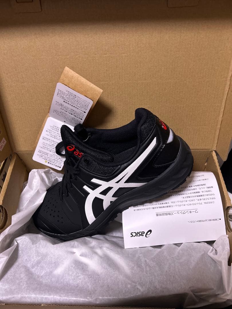 ASICS CP113 プロスニーカー 26.5cm WIDE ブラックホワイト