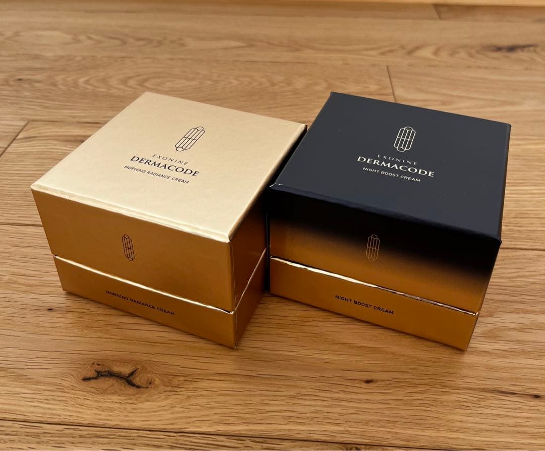 エクソナインダーマコード　朝用・夜用クリームセット