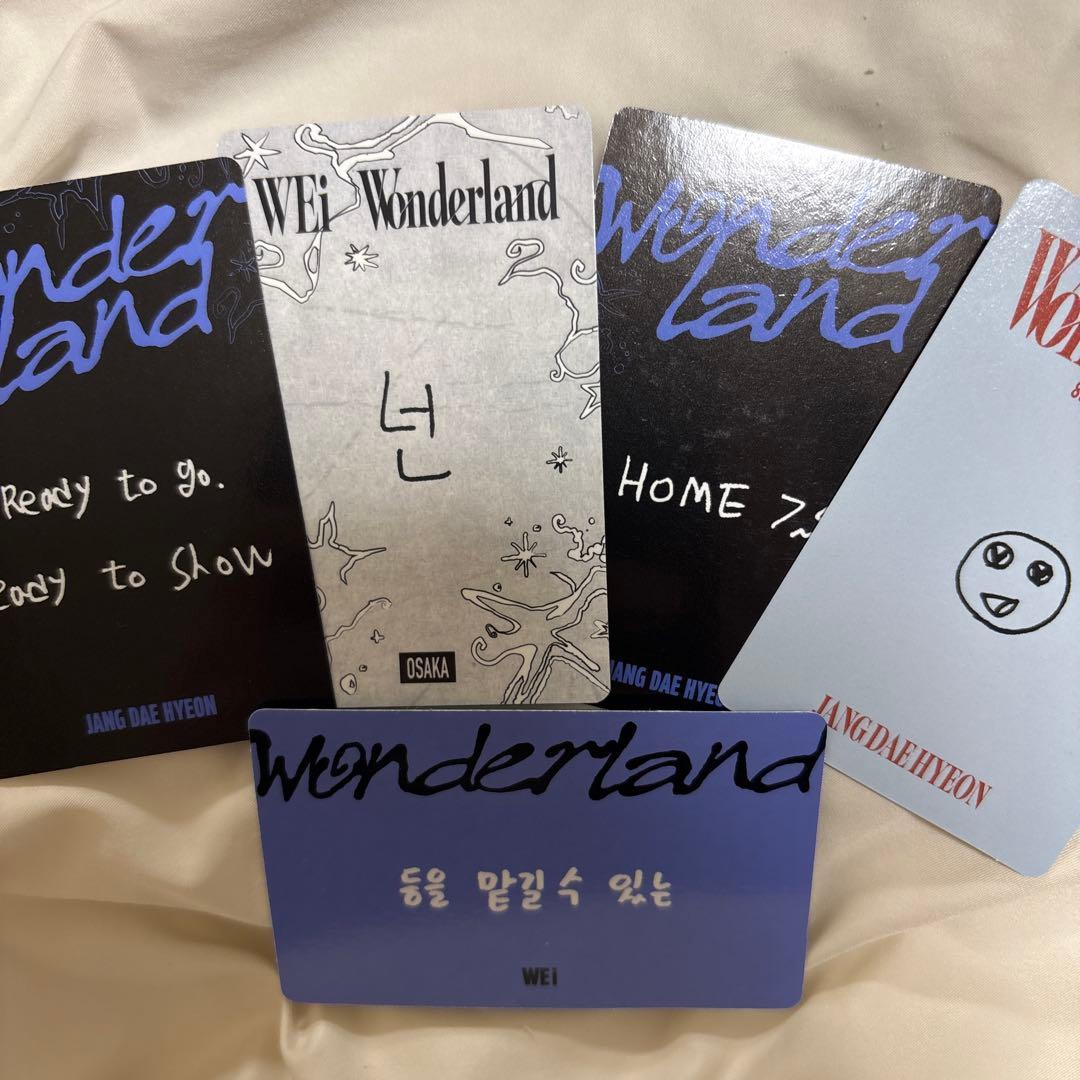 WEI Wonderland デヒョン トレカ セット - メルカリ