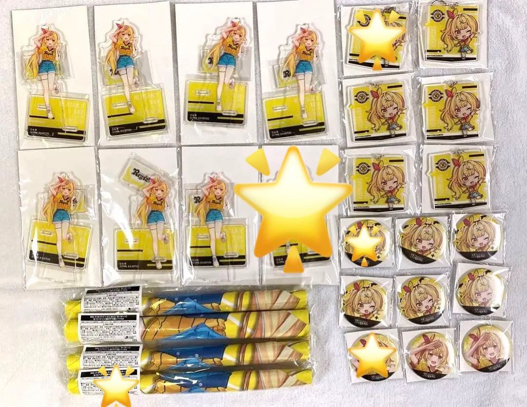 【匿名配送】にじさんじ × J1 星川サラ 22点セット