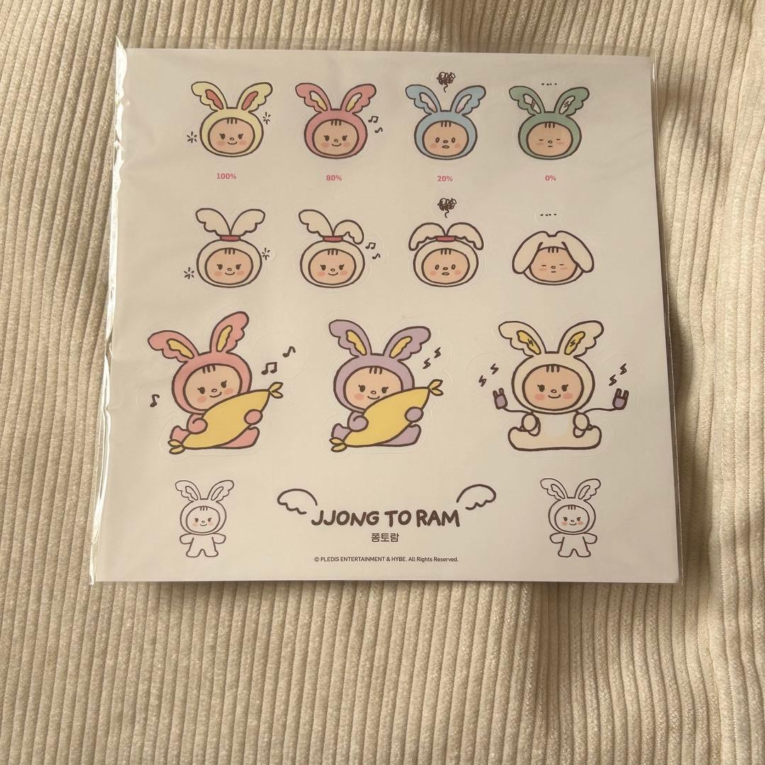 SEVENTEENジョンハン トラム ステッカー - メルカリ