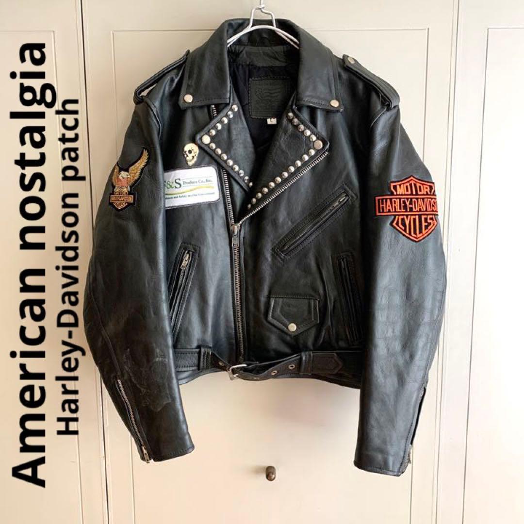 スイカ様 American nostalgia ハーレーワッペン付きライダース Harley-Davidson® Women's Miss Enthusiast 2.0 Leather 3-in-1 Jacket