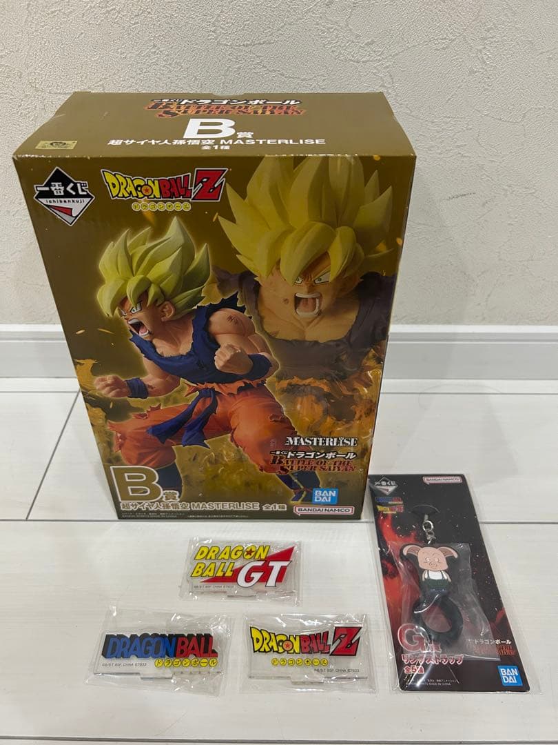 一番くじ ドラゴンボール B賞 超サイヤ人孫悟空 MASTERRLISE
