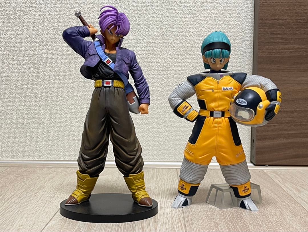 ドラゴンボール 一番くじ ブルマ トランクス 2体セット