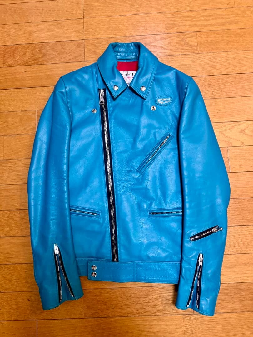 S*t様 ルイスレザー サイクロン ターコイズ 34TF ホースハイド