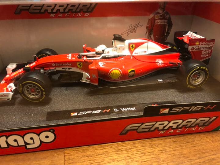 ブラーゴ 1/18 ブラーゴ フェラーリ F1 SF16-H S.ベッテル