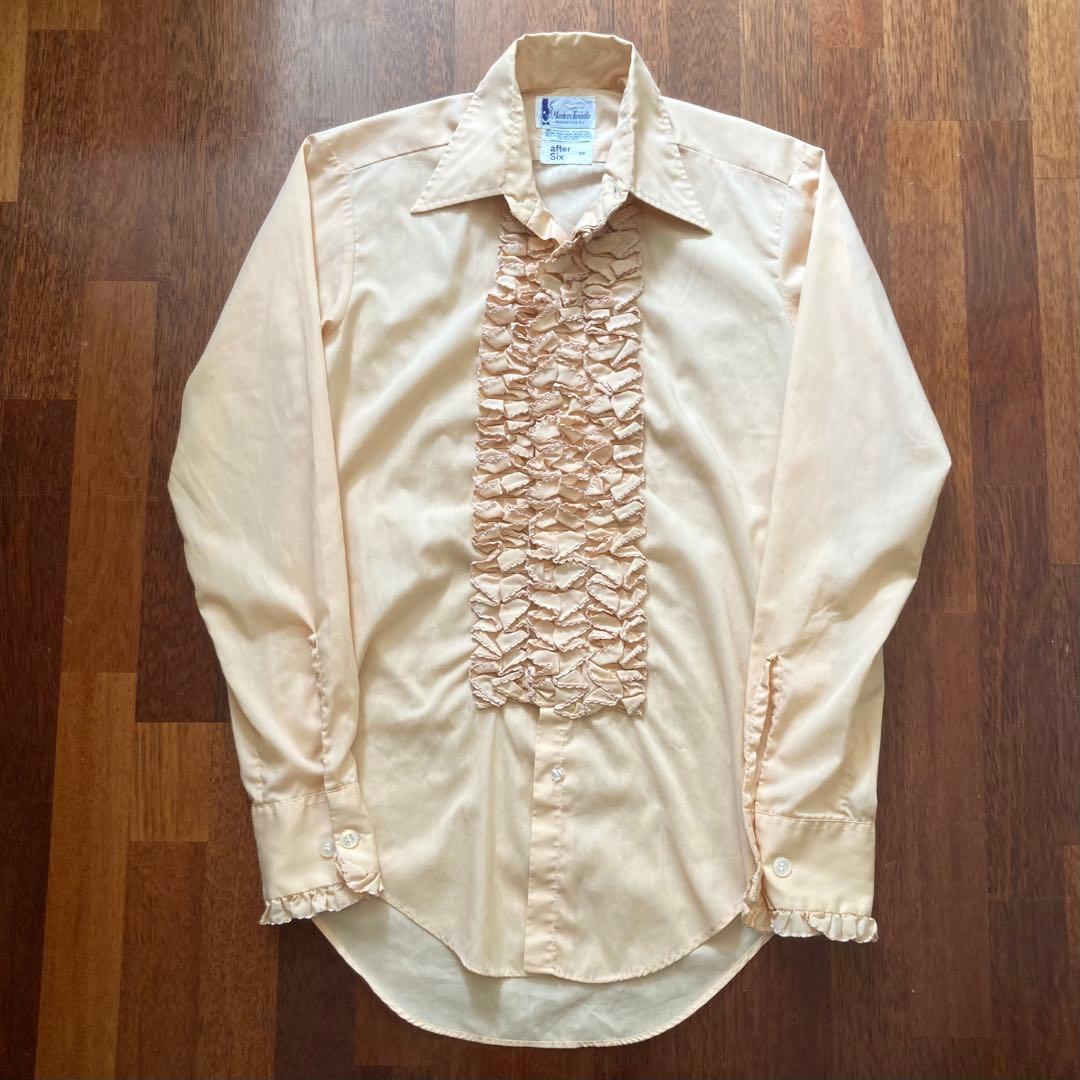 1970s after six フリルシャツ USA製 - メルカリ