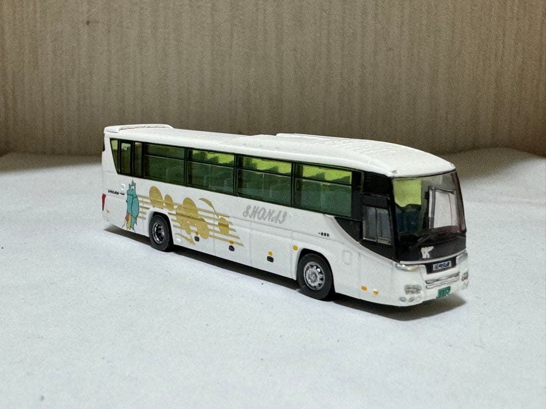 バスコレクション改造新型セレガ庄内交通バス貸切カラー(山形県