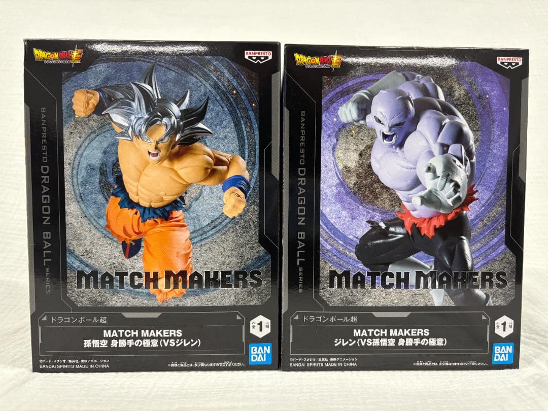 新品・未開封】ドラゴンボール超 MATCH MAKERS 悟空&ジレン - メルカリ