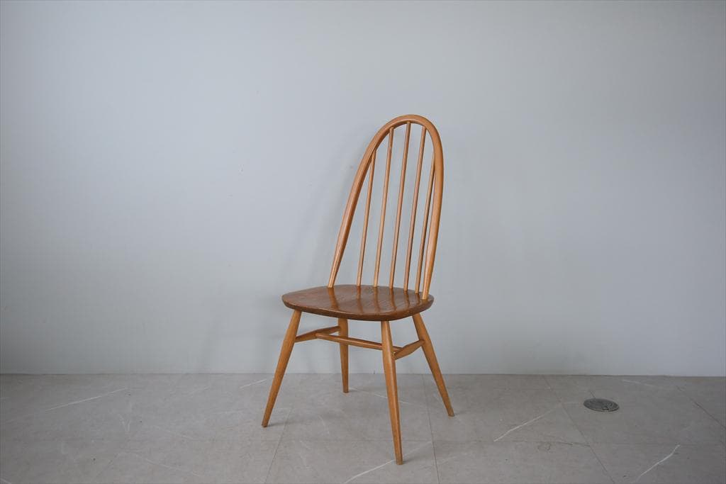 英国アンティークアーコールクエーカーチェア/ダイニングイス(91-193-1)