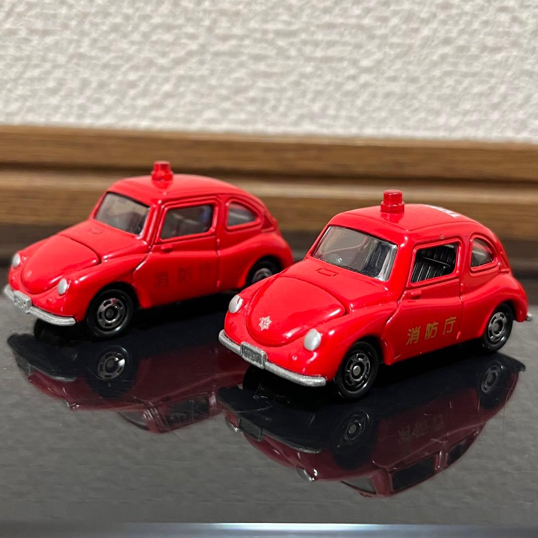 トミカ スバル360 消防指揮車 - メルカリ