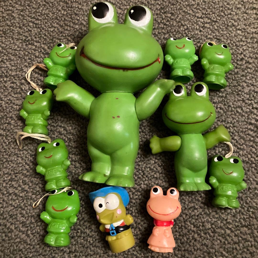 昭和レトロ　コルゲンコーワ　ケロちゃん　ソフビ　フィギュア　ソフビ人形　まとめ