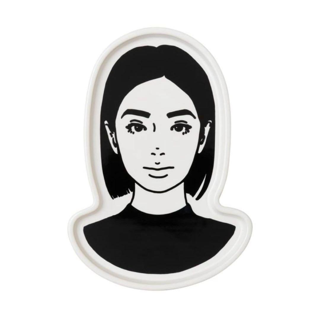 新品 ON AIR KYNE CERAMIC TRAY キネ トレイ KINTO キントー UNITEA ノンスリップ トレイ 420×320mm ウィロー(お盆