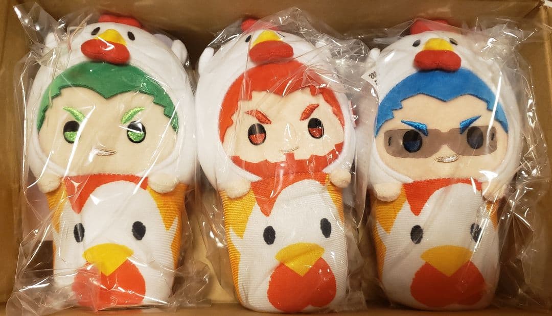 2BRO. ローソン 弟者 兄者 おついち なりきり からあげクン ぬいぐるみ