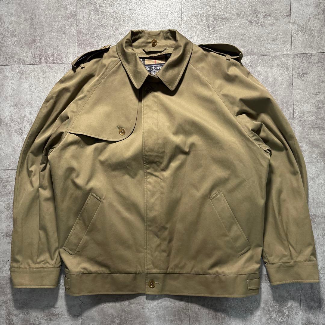 Special 80s Burberry ショートトレンチ　UK イングランド製