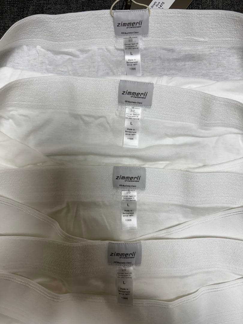 zimmerli -THE WORLD'S FINEST UNDERWEAR４枚
