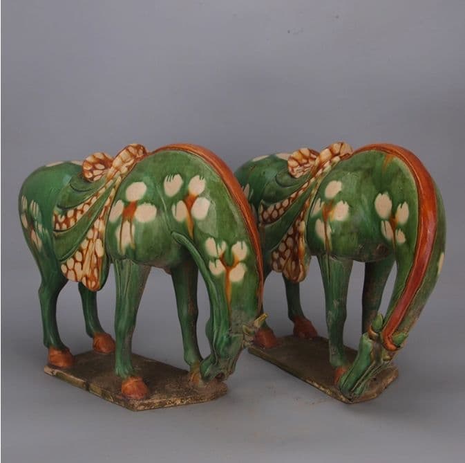 唐三彩とうさんさい 陶磁器 装飾品 工芸品 美術品 置物