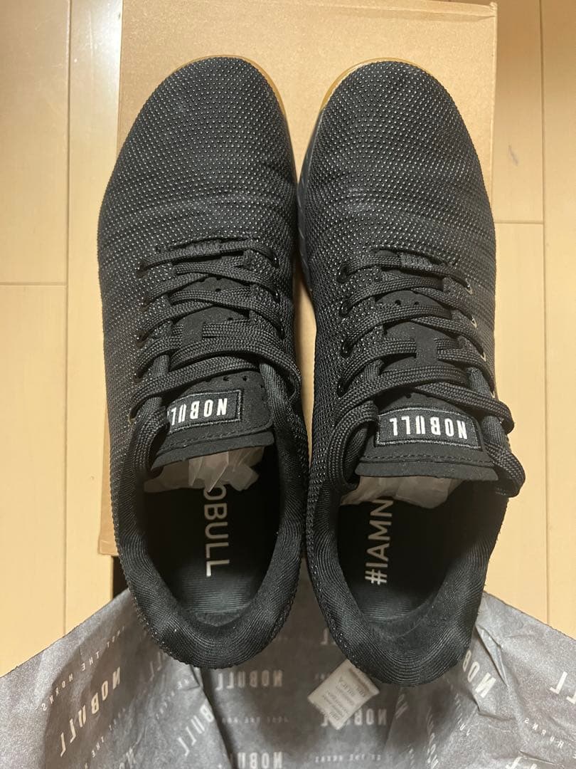 箱付き　NOBULL トレーニングシューズ 29cmブラック　+ ソックス