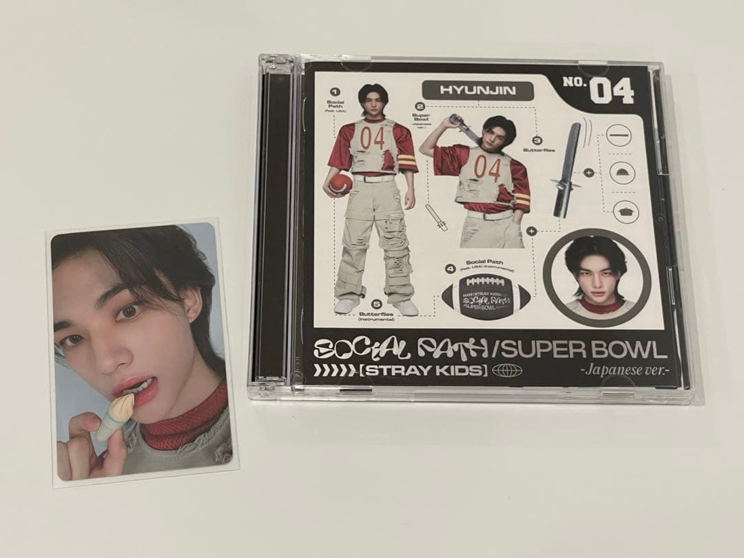 straykids social path FC限定盤 ヒョンジン トレカ - メルカリ