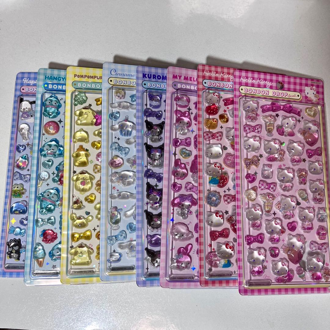 ボンボンドロップシール サンリオ全種類(大) サンリオ ボンボンドロップシール【おすすめ紹介 / キャラクター商品