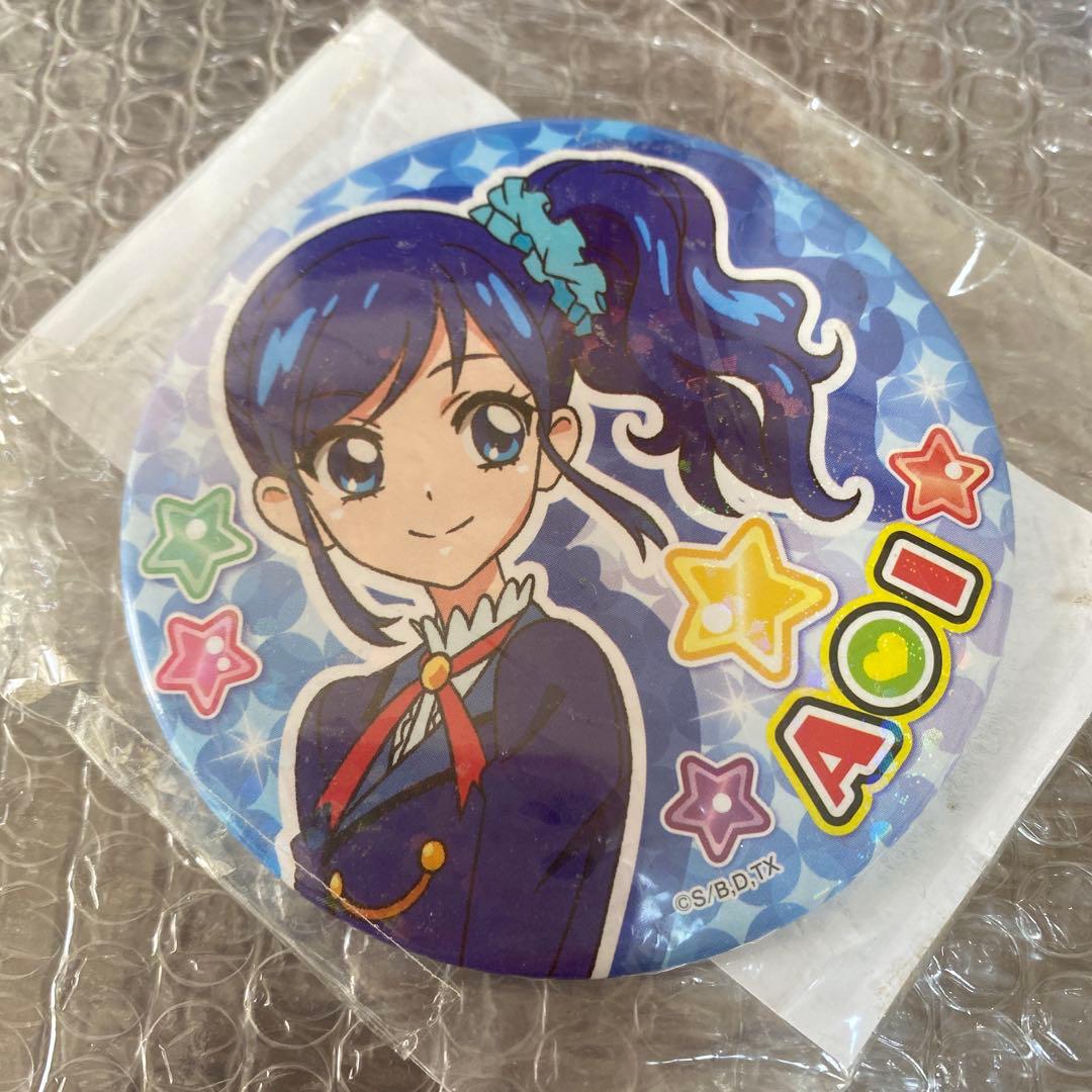 アイカツ霧矢あおい制服 アニメキャラクター 缶バッジの通販はau PAY