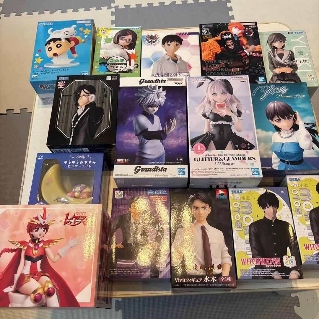 まとめ売りフィギュア15点セット　送料込み　未開封