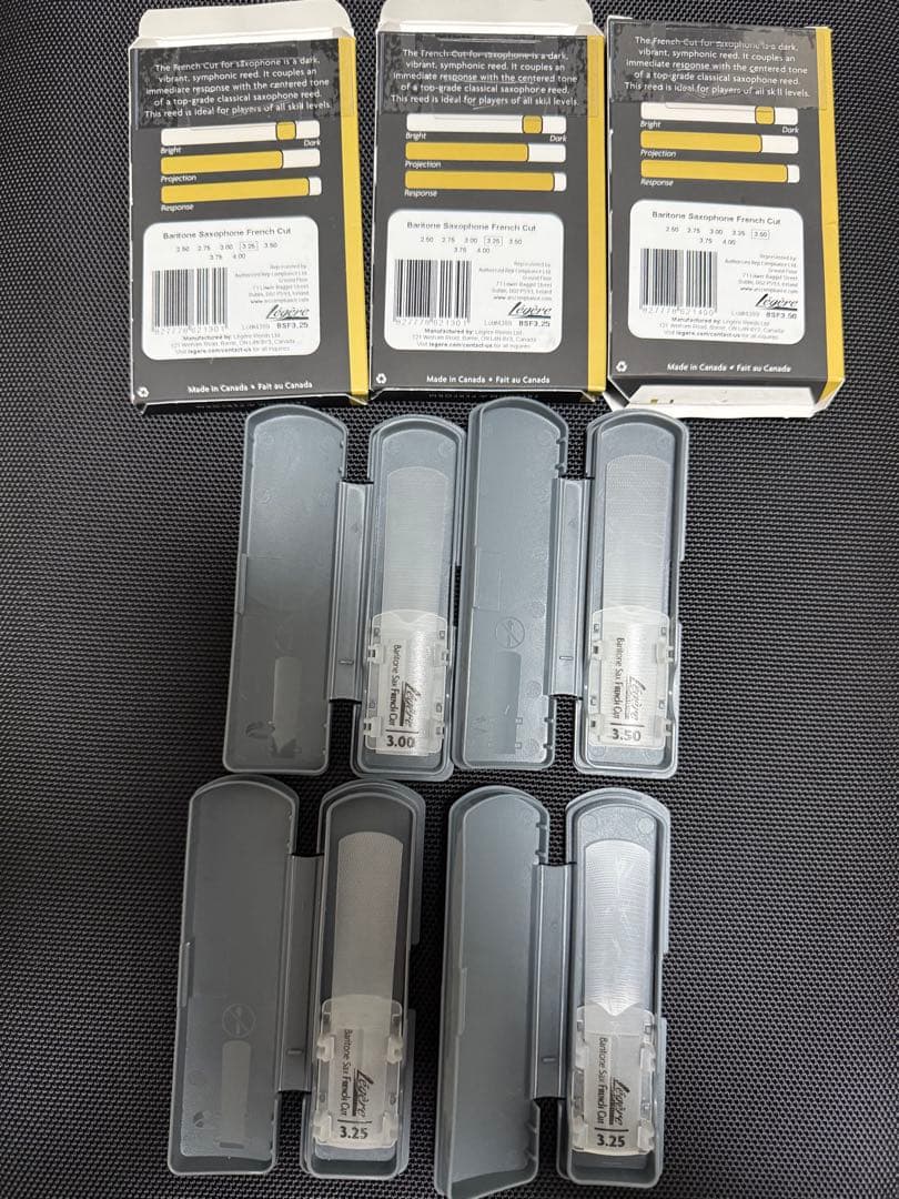 バリトンサックス用 レジェール フレンチカット 4枚セット