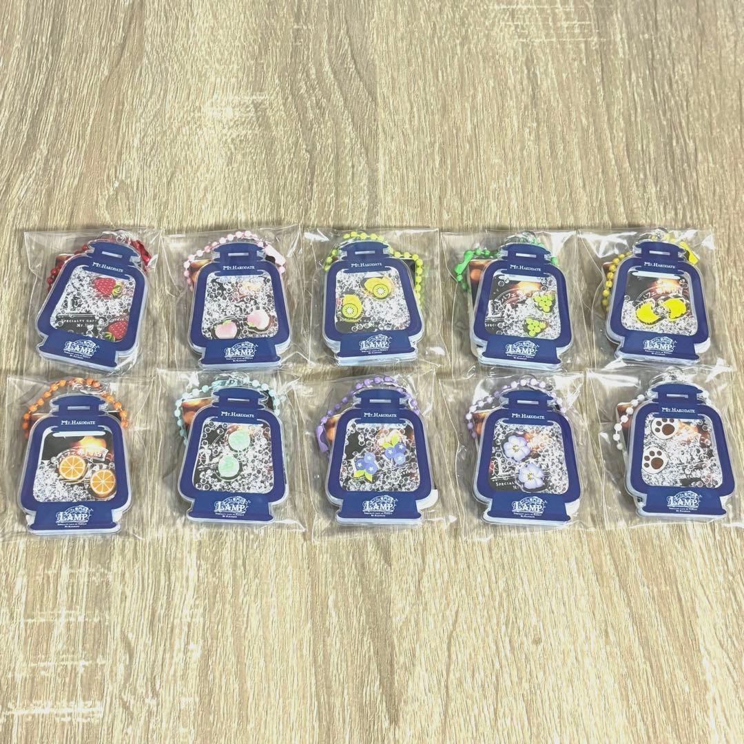 LAMPキーホルダー　箱館山　10種類コンプ　琵琶湖キーホルダー　ZOOM アクリルキーホルダー 箱館山 LAMP カフェ限定 琵琶湖｜Yahoo!フリマ