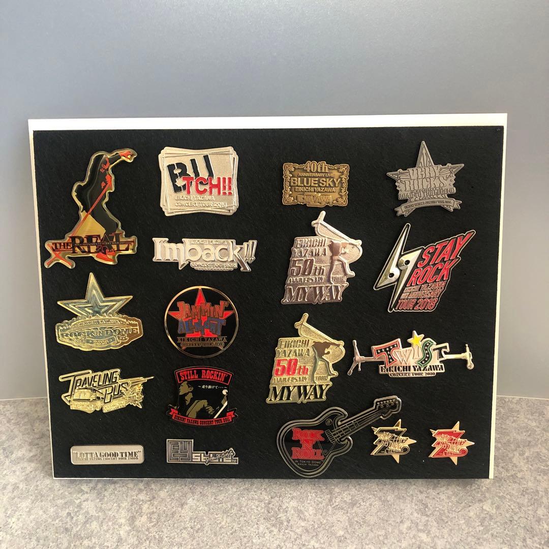 矢沢永吉ピンバッジスペシャルセット（激レア）4セット - メルカリ