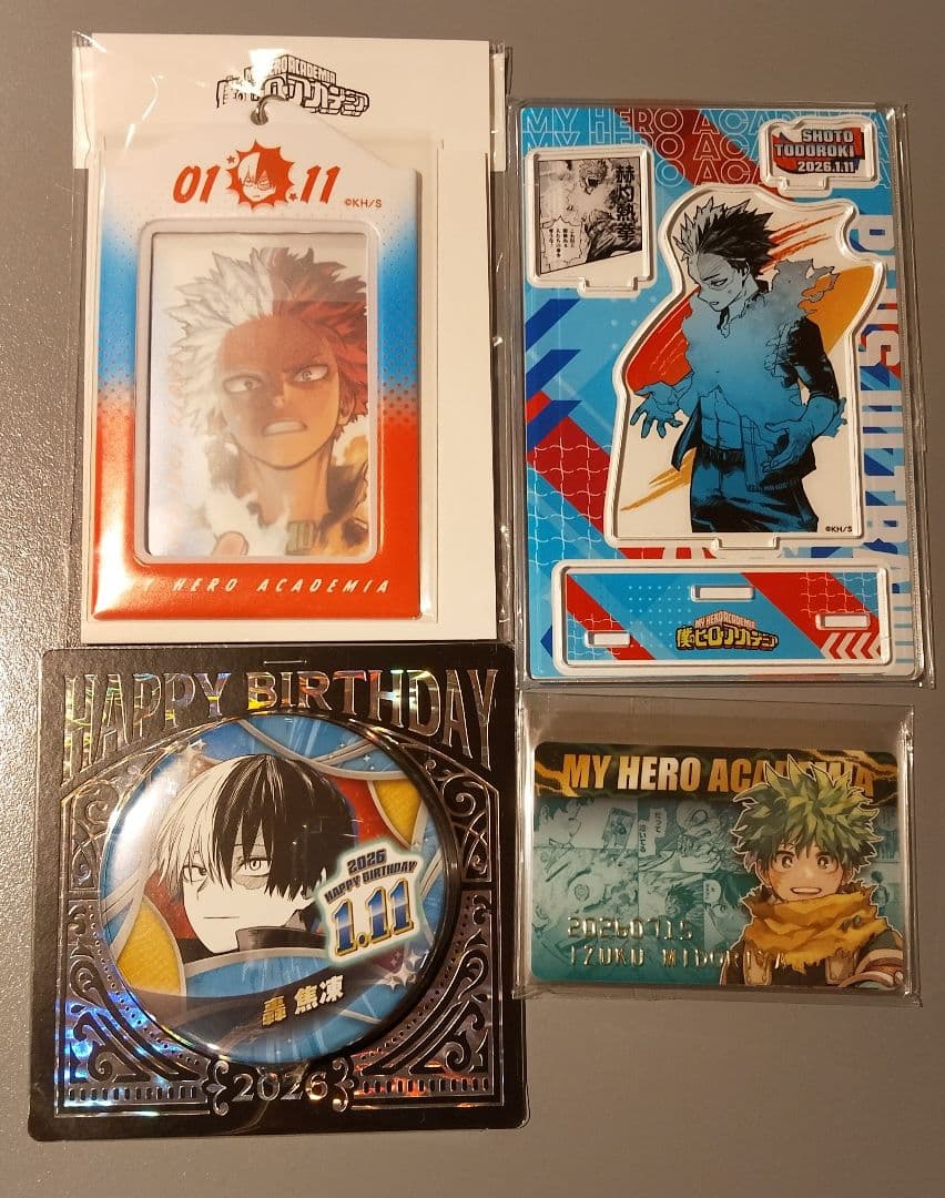 ★僕のヒーローアカデミア ヒロアカ 轟焦凍 バースデイ セット★ 2026年最新】轟焦凍 バースデーの人気アイテム - メルカリ