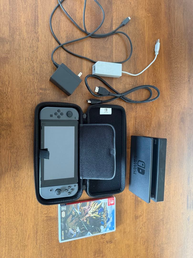 Nintendo Switch 本体　ドッグ　充電の付属品付き