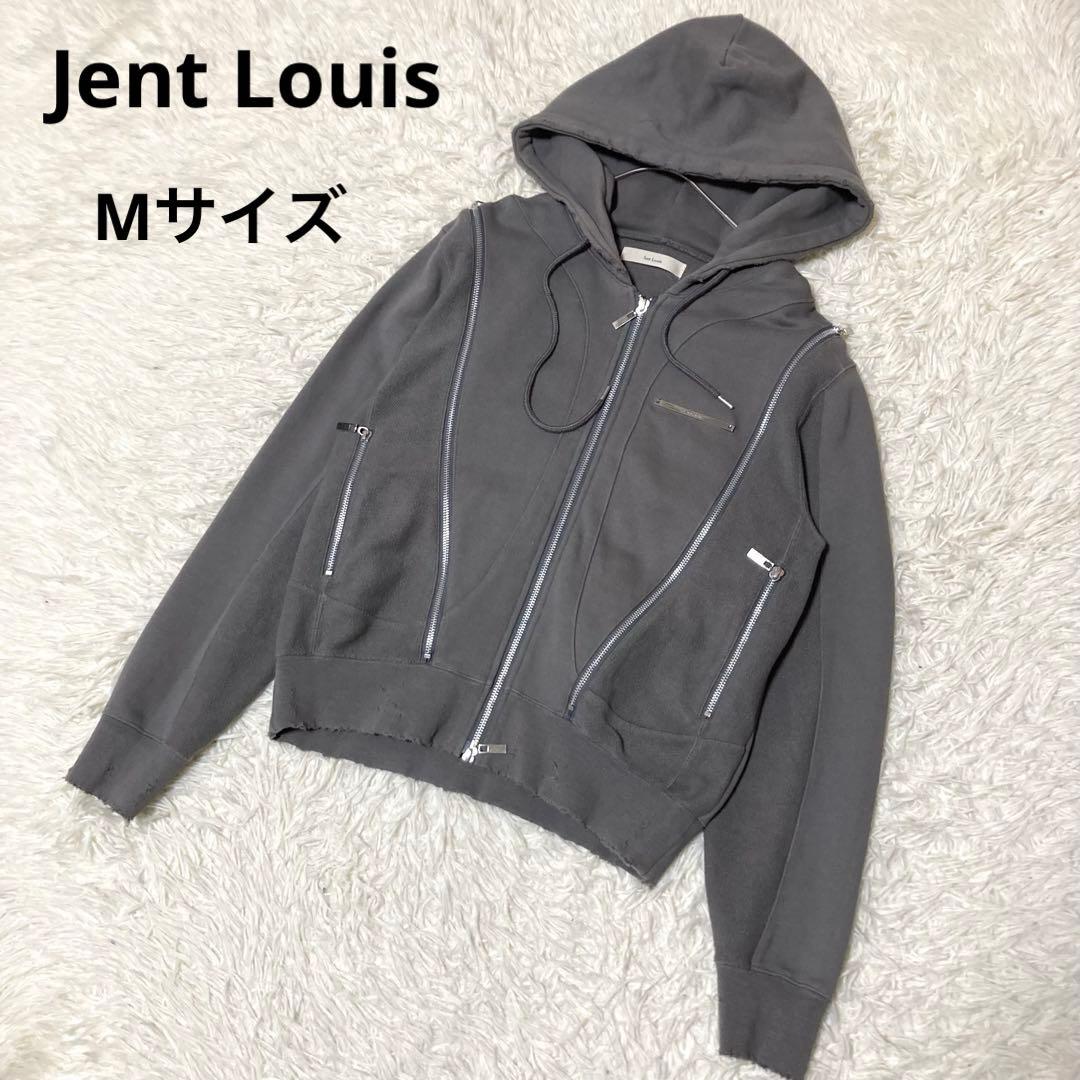 Jent Louis 3-Line Zip Hoodie パーカー　y2k M