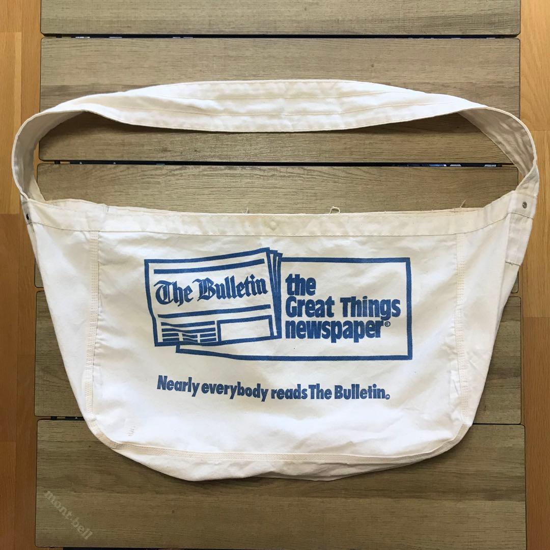 70s ニュースペーパーバッグ染み込み