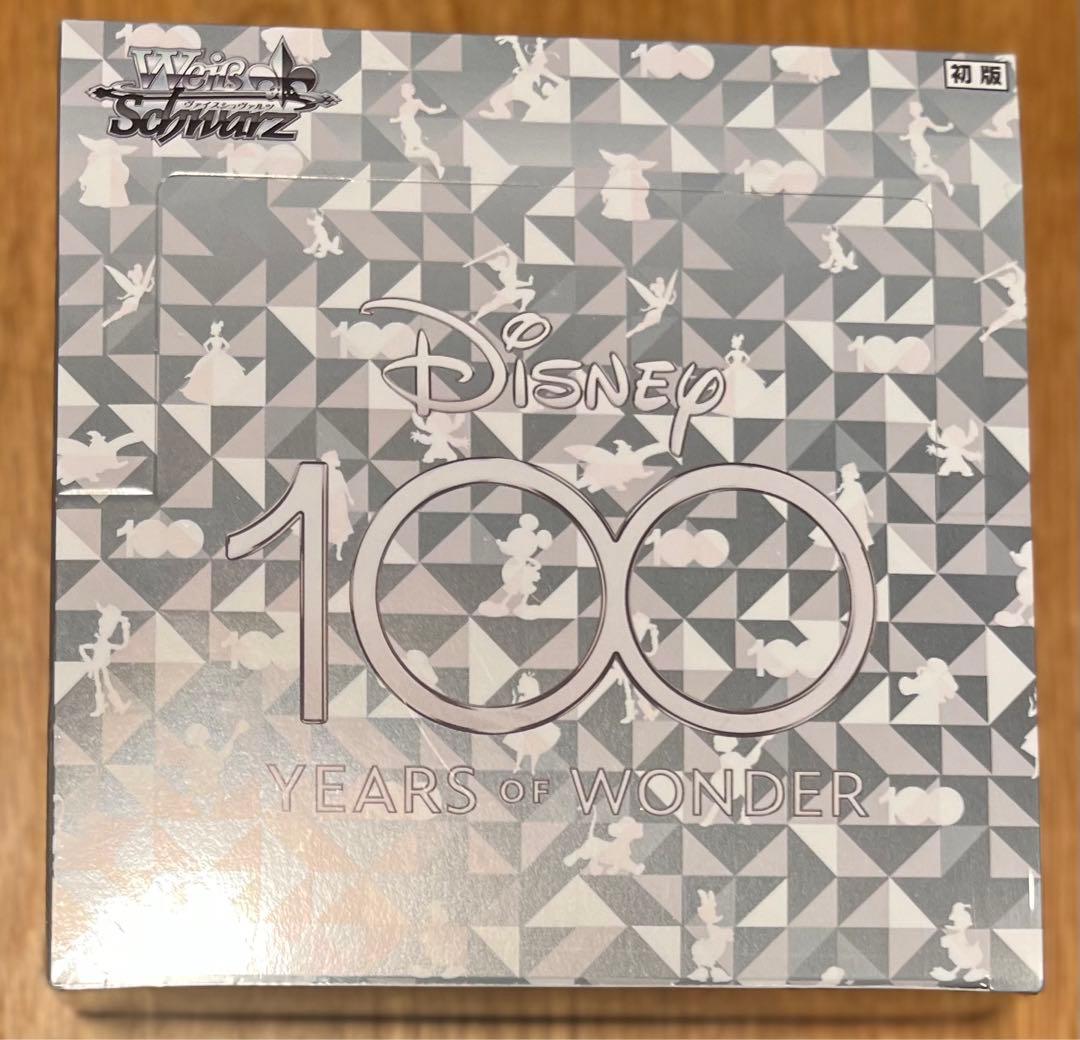 ヴァイスシュヴァルツdisney100 1box 新品未開封シュリンク付