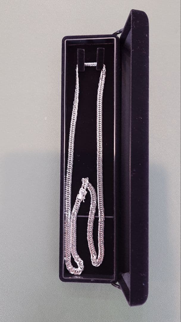 PT850プラチナ喜平ネックレス50g/60cm/8面トリプル