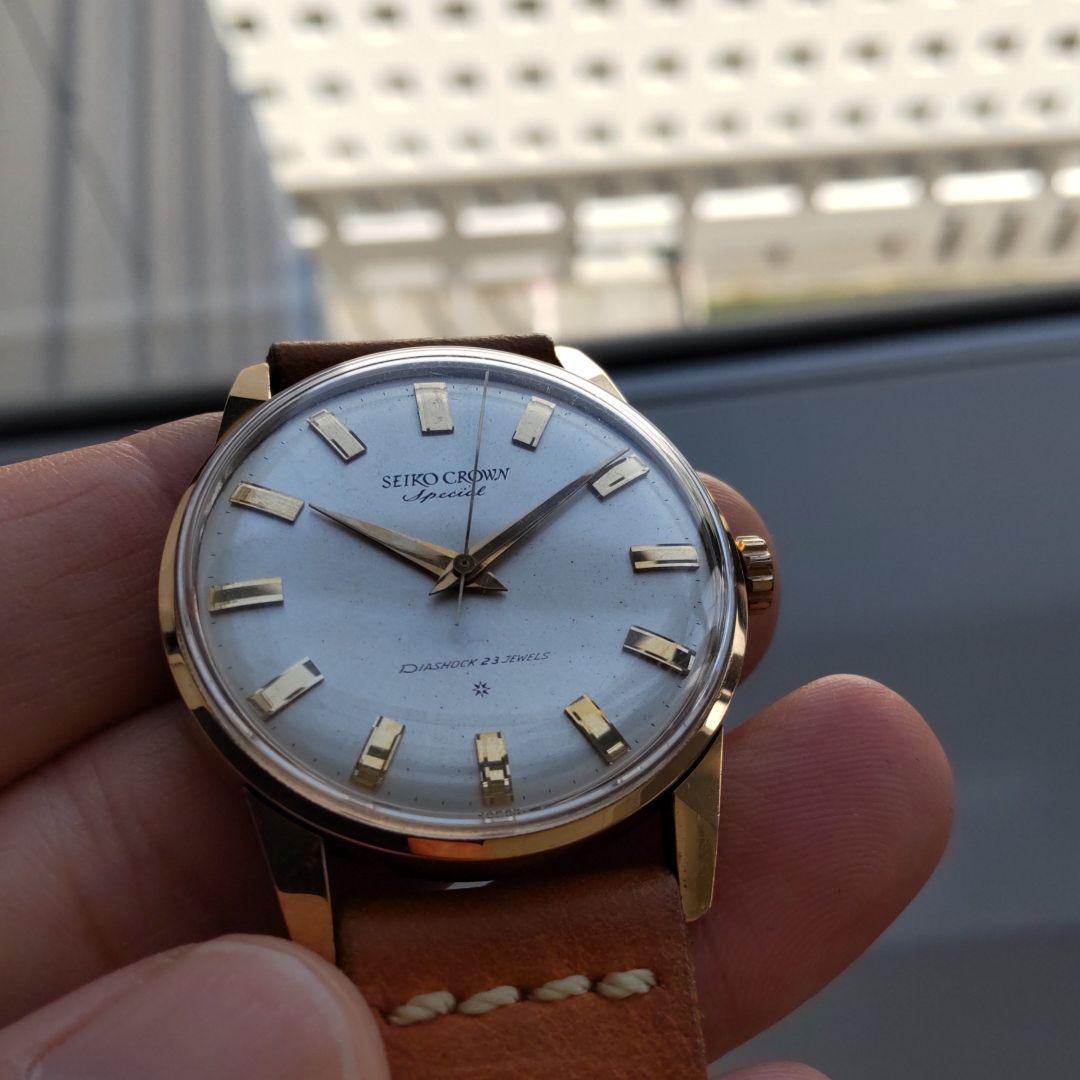 セイコー クラウン スペシャル SD（金ムク）インデックスダイヤル