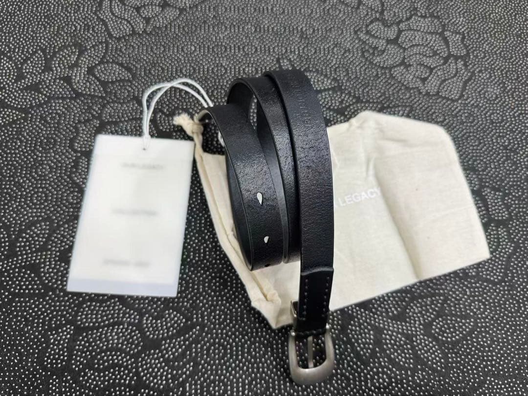 OUR LEGACY アワーレガシー ベルト ブラック 90CM