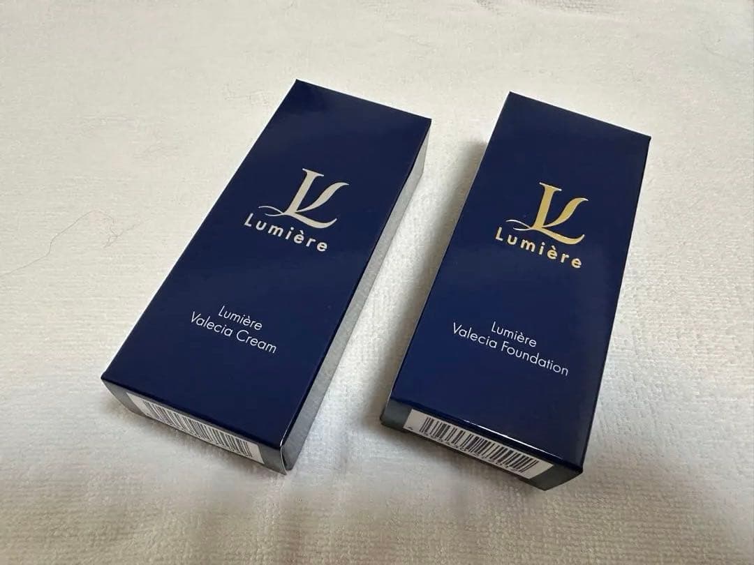 【新品】ルミエル　ヴァレシア　ファンデーション ＆ クリーム セット