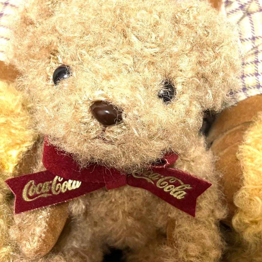 コカ・コーラ Coca-Colaブランドベア テディベア シリアルNo. 限定品