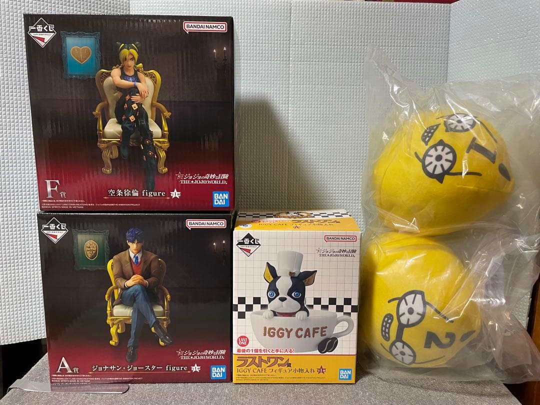一番くじ ジョジョの奇妙な冒険THEJOJOWORLD A賞F賞G賞ラストワン