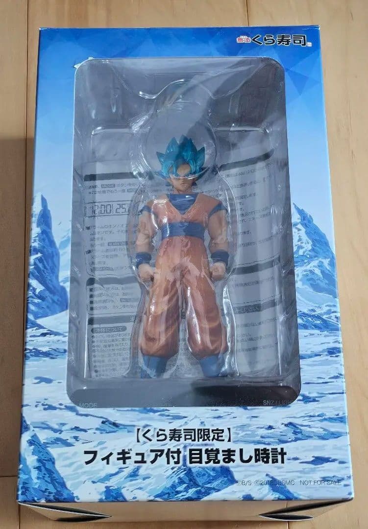 ドラゴンボール くら寿司 フィギュア付目覚まし時計 - メルカリ