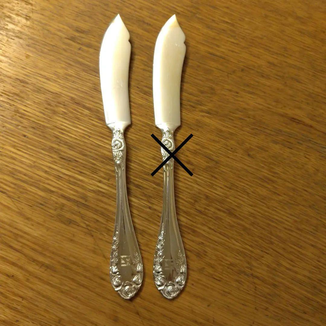 SILVER 銀製 バターナイフ カトラリー 日本製 - メルカリ