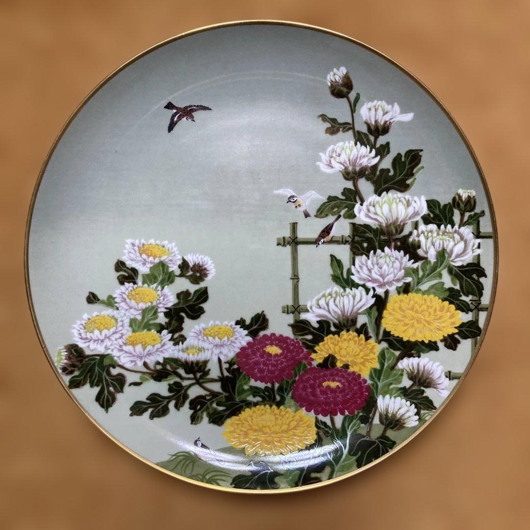 フランクリンポーセリン 花鳥十二か月 飾皿コレクション 野畑直子作 4