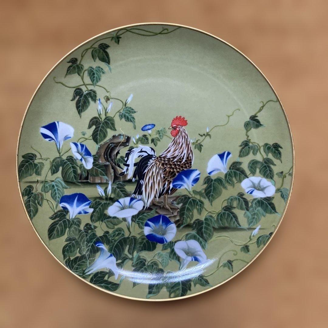 フランクリンポーセリン 花鳥十二か月 飾皿コレクション 野畑直子作 4