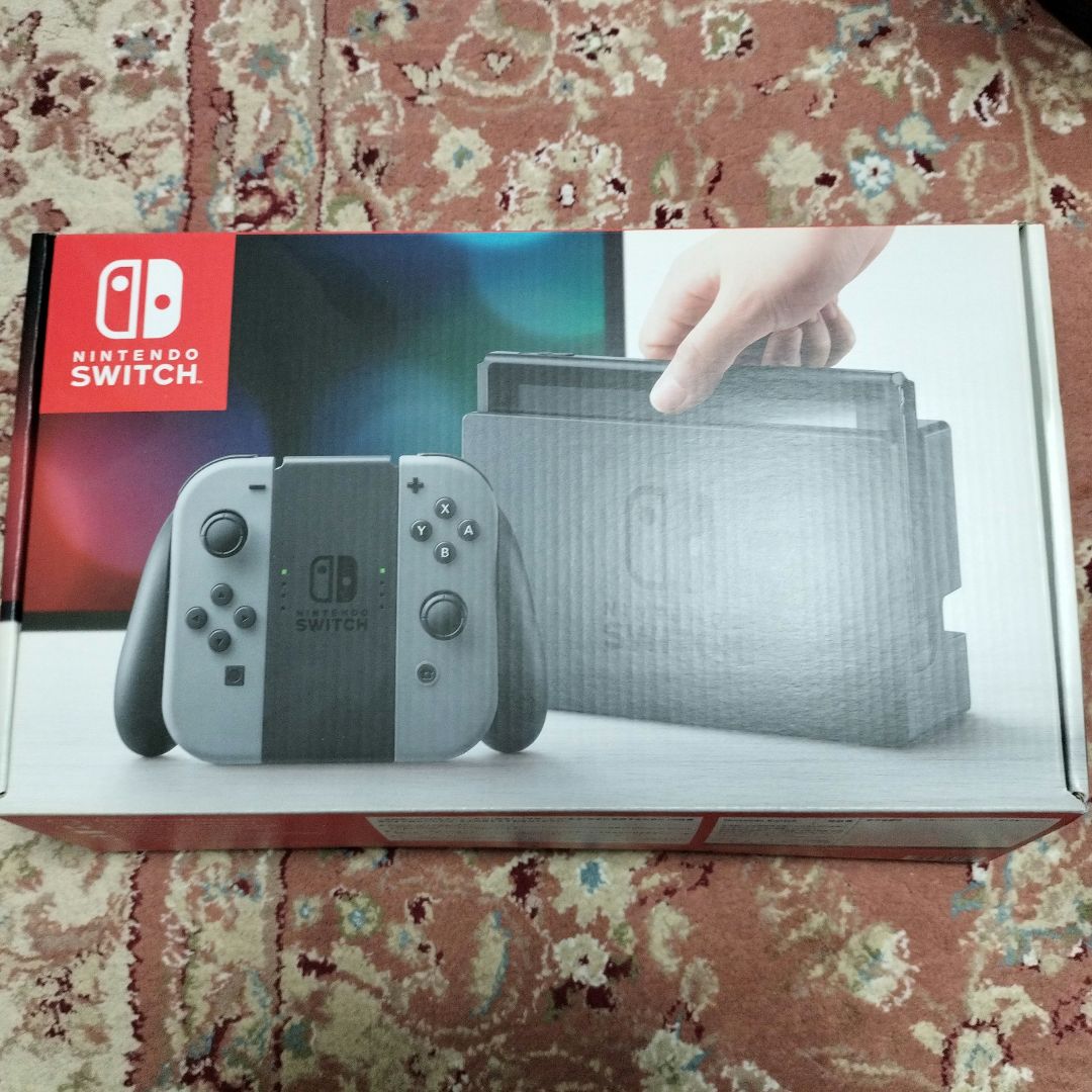 Nintendo Switch 本体グレー＋microSDカード128G＋おまけ