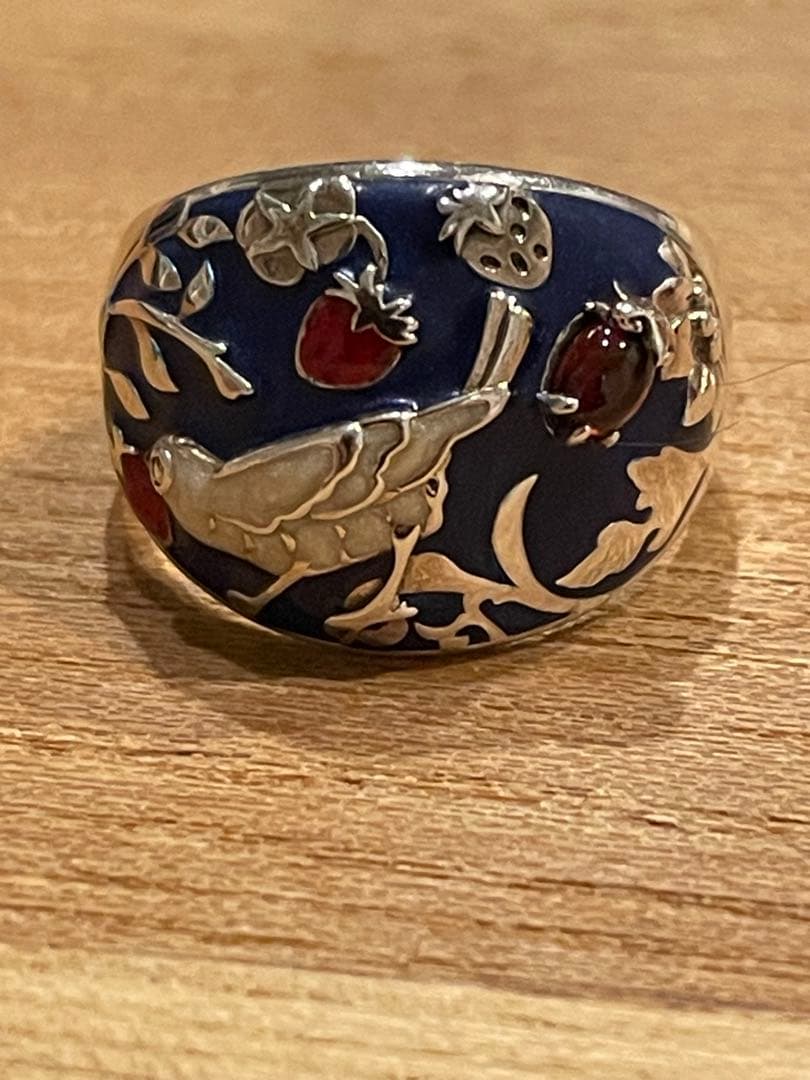 TAEKICHIページ碌山　ウィリアム　モリス　いちご泥棒　リング