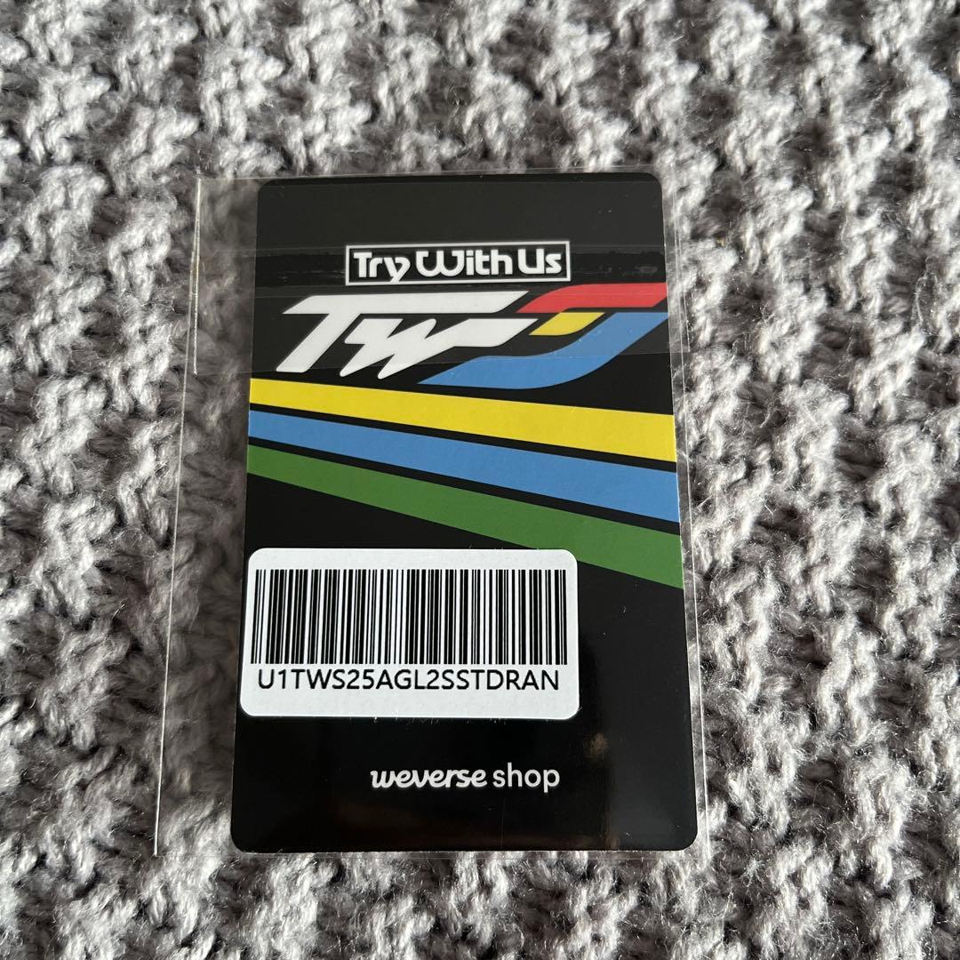 TWS try with us トレカ シニュ comeback live特典 - メルカリ
