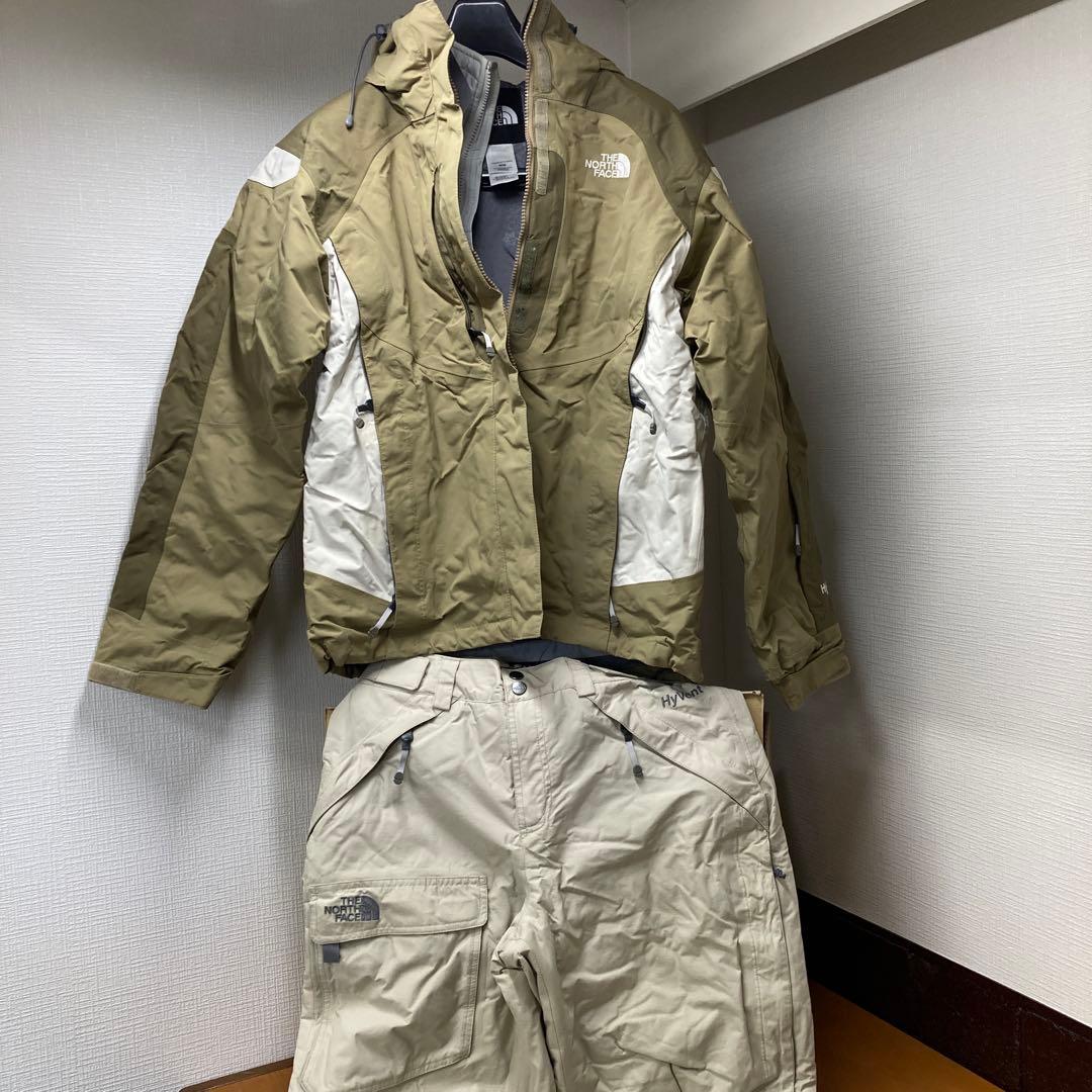 N196 THE NORTH FACE スキーウェア Mサイズ 上下 レディース THE NORTH FACE ノースフェイス NSW52103 FL A-CAD JACKET OR 21-22